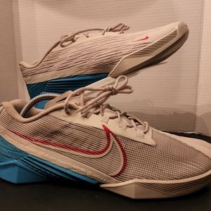 Size 10.5 - Nike React Metcon Turbo Light Bone Blue Fury 2021